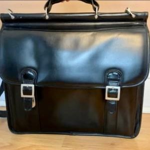 Mcklein leather laptop briefcase